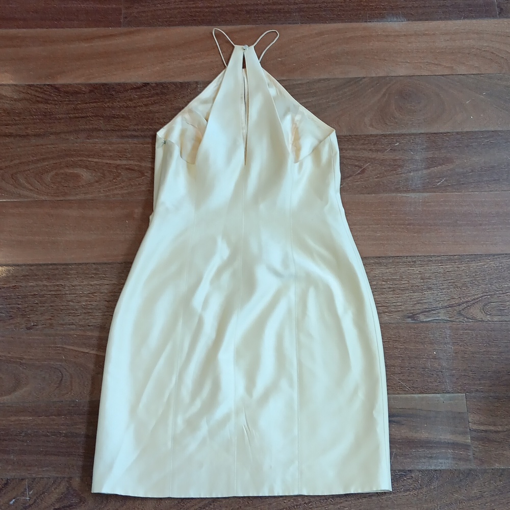 Silk Halter Dress - Picture 6 of 7